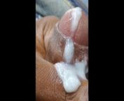 Close up masturbating from belizean