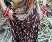 Indian village Girlfriend outdoor sex with boyfriend from desi teen village sex lover