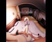 Vocaloid - Kizuna Akari Fucked Sideways [UNCENSORED VR HENTAI 4K] from bangla girl 3xx smal
