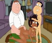 Family Guy Griffin - Donna Threesome With Peter and Quagmire P65 from family lesbian sex xxx cap