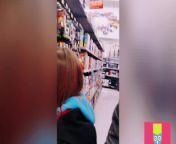 NUT IN AISLE 69**Full 1AMIN PUBLIC CREAMPIE WITH THE HUBBY .... from turkan soray full sex foto