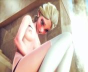(3D Porn)(Frozen) Elsa masturbation from frozan