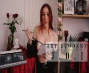 JOI – Art student gives you masturbation instructions | Trish Collins. from srilankan sex and fuck