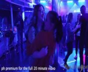 highschool vacation lesbian pussy train and strapon fuck party on cruise from highschool xdx