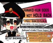 Hanako-kun Does Not Hold Back! [NSFW ASMR] from hnako ysin0