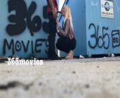 MY BOSS WIFE & BBC BEHIND DUMPSTER @ LUNCHTIME THIRSTY THURSDAY from www bangla popy movie xxx video c