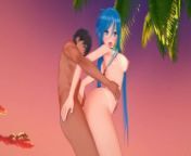 Arpeggio of Blue Steel - Sex with Takao - 3D Hentai from www xxx blue sex nepal