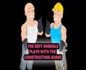 The Sexy Shemale plays with the Construction dudes from kamukta com audio story pujabi