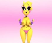 toy chica jump from fnaf toy chica
