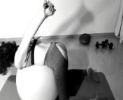 Kinktober day 12: YOGA KINK - Tied up and fucked on her yoga ball: Bdsmlovers91 from www 12 yoga comature boudi road