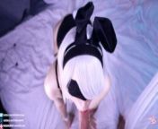 Hard fucked bunny girl 2B - 4K - Nier: Automata - MollyRedWolf from vijay movie nude post sex