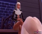 Shemale Nun Has Sex With Believer - Sexual Hot Animations from sexo travesti big bopri