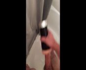 Shower strokes with my toy from english move short film