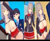 [Hentai Game Koikatsu!] Big tits beautiful schoolgirl “Azusa”is rubbed with her boobs. And sex. from 叶梓萱大尺度写真视频ww3008 cc叶梓萱大尺度写真视频 axw