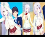 [Hentai Game Koikatsu! ]Have sex with Big tits Vtuber Shiina Yuika.3DCG Erotic Anime Video. from 天天酷跑3d游戏视频ww3008 cc天天酷跑3d游戏视频 npk