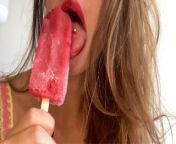 Some content from OnlyFans. Sucking an ice cream, masturbation and squirting! - Luci's Secret from sani liue