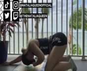 NATALIA QUEEN DOES THE SPLITS ON HER YOUTUBE CHANNEL from nerdballertv nude youtuber nude game full video