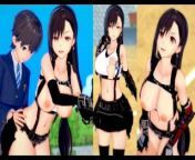 [Hentai Game Koikatsu! ]Have sex with Big tits FF7 Tifa Lockhart.3DCG Erotic Anime Video. from 3d ani