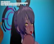 Kakudate Karin Blue Archive 3D HENTAI Animation Shortver from kakudate karin serving you blue archive hentai uncensored 3d