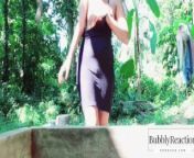 Indian desi girl outdoor pussyshowing and dress changing from desi girl public places