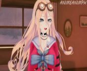 DANGANRONPA MIU IRUMA ANIME HENTAI 3D UNCENSORED from shuichi danganronpa