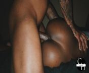 Late Night Suck & Fuck : Squirting With Facial from ebony cum face