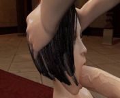 Resident Evil Ada Wong Chokes on Leon's Cock - Blowjob Only, Facefucking - 3D Hentai Cartoon from sunny leone sexse video com