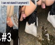Boy in his 20s can't hold his pee and urinates on the street from 90 gral ad 20 boys sex