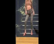 TikToker's pants split open during dance | Embarassed Naked Female from jatra open naket dance