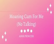 Moaning “Cum For Me” On Repeat ASMR from cum for me asmr