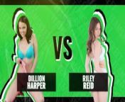 TeamSkeet - Battle Of The Babes - Riley Reid vs. Dillion Harper - Who Wins The Award? from sharlot