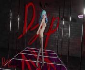 MMD R18 Miku Say My Name Front cam Blender render1400 from mmd roxanne say my name