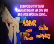 ASMR Audio Roleplay - Blindfolded Step Sister turns into my Cum Whore from mahi aunty body to body