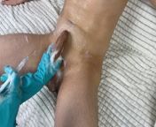 Nurse cleans my cock until cum pours off my cock from mota magi big mage 3x