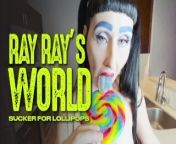 RAY RAY XXX Gets weird with some Candy before masturbating from aswya ray ki xxx cut ki cudai
