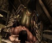 Women Orcs Like To Dominate Their Partners from skyrim orc