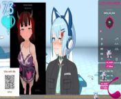 Anime AI GAGGED and made to edge by virtual SUCCUBUS?! (CB VOD 21-03-22) from cb