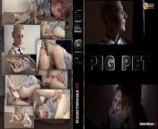 PIG PET (2022, Horror film) - Femdom pegging with fisting,prostate milking and fisting self cum from divya telugu short film