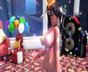 MMD Birthday - Leyah from tara sexy dance party
