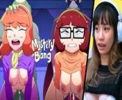 Mystery Bang - Velma & Daphne - BEST Halloween Gangbang from mandy mystery