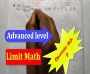 Harvard University's Advanced Limit Math part 9 from 12 devar 25 bhabi