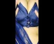 Desi girl in saree boobs press and show from south indian saree aunty sex video