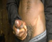 BBC SOLO HANDJOB UNTIL NUT from africans outdoor