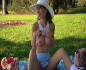 He took me for a picnic and had me strip topless and show my pussy to strangers from sex telama moa