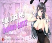 Your Crush Wears a Bunny Costume… And Wants You to Breed Her! | ASMR Audio Roleplay from audi dds xxxbayu
