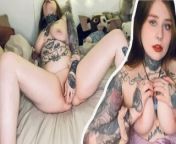 OMG! TATTOO GIRL fickt sich und KOMMT LAUT! from desi real life aunty kamini nude photo