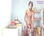 Rajeshplayboy993 cooking curry part 3, showing ass, fingering ass hole, masturbating cock & cumming from bhavesh satrug curry chup kari