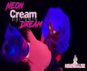 Karabella's Neon Cream Dream from british milf raven