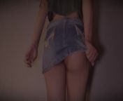 Big booty Mini Skirts Try On Haul - Upskirt No Panties from cat goddess naked