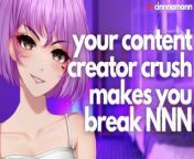 Your Content Creator Crush Makes You Break NNN on a Call | ASMR Erotic Audio Roleplay | JOI from mom jefangs boobs suckedan female news anchor sexy